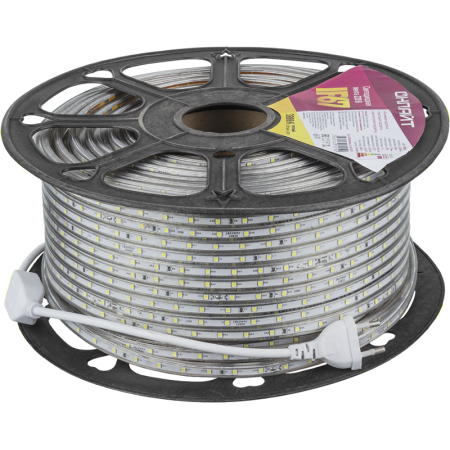 Лента светодиодная  OLS-2835WW60-4.8-IP67-220V