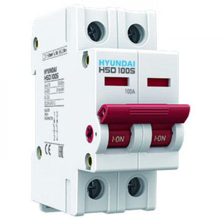 Выключатель нагрузки HSD100S 2PDSS0000C 00032 2 полюса 32А