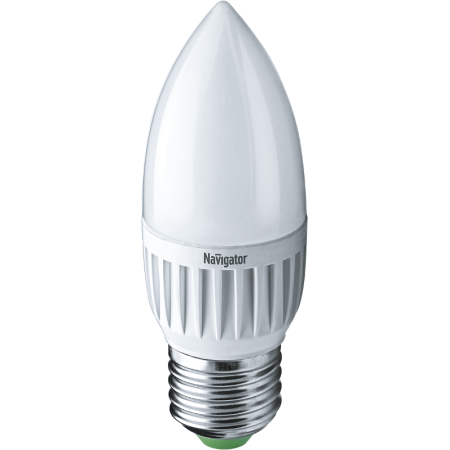 Лампа светодиодная LED 5Вт Е27 230В 2700К NLL-P-C37-5-230-2.7K-E27-FR свеча матовая