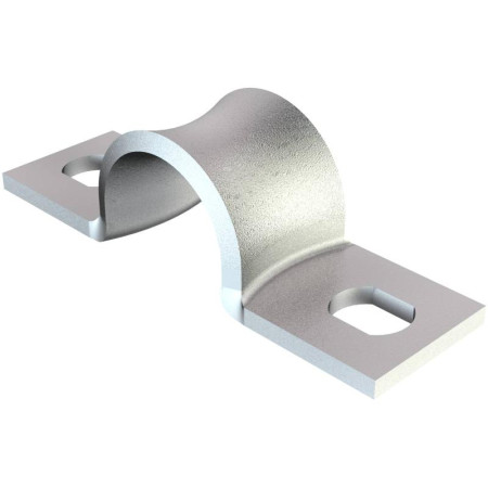 Крепежная скоба металл. двухлапковая 7mm (WN 7855 B 7)