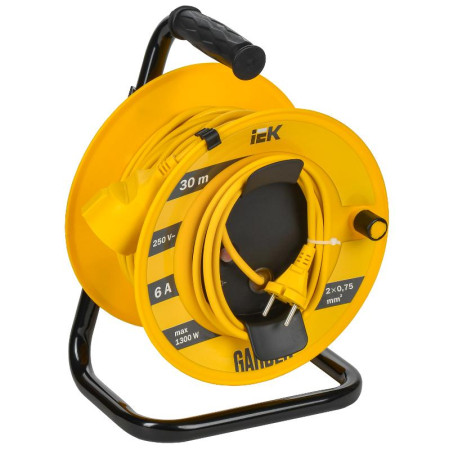 GARDEN Катушка УК30 1 место 2P 2×0,75мм2 30м