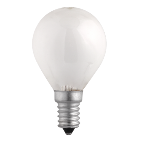Лампа накаливания ЛОН 40Вт E14 240В P45 frosted