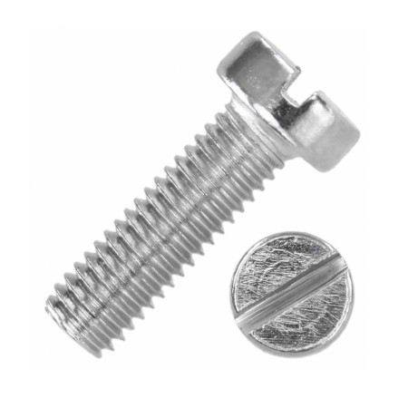 Винт DIN84 с цилиндрической головкой оцинк. М4х16 (18 шт) - пакет ( 0,036 кг)