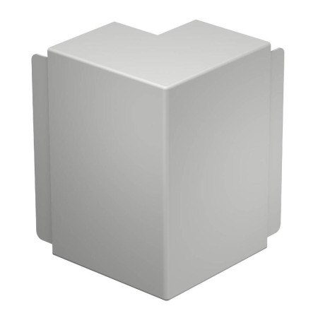 Крышка внешнего угла кабельного канала WDK 100x230 мм (ПВХ,светло-серый) (WDK HA100230LGR)
