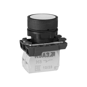 Кнопка КМЕ4520м-белый-2но+0нз-цилиндр-IP54