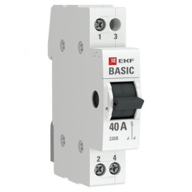 Переключатель трехпозиционный 1P 40А EKF Basic