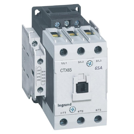 Контактор CTX3 65 3P 65A (AC-3) 2но2нз ~24В