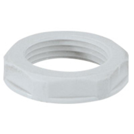 Пластиковая гайка для уплотнителя - IP 55 - ISO 16 - RAL 7035