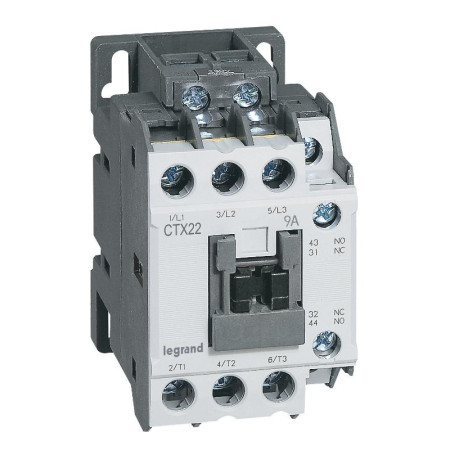 Контактор CTX3 22 3P 9A (AC-3) 1но1нз ~48В