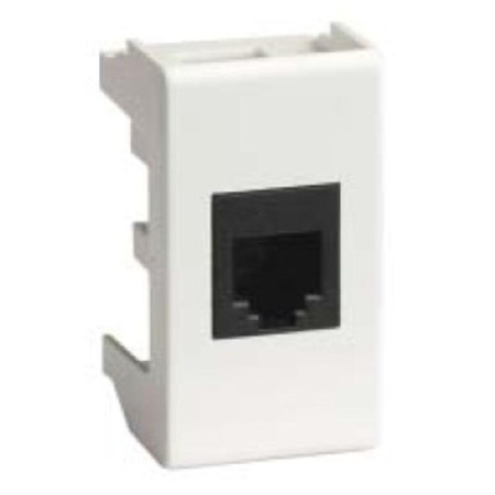 Viva белый розетка компьютерная RJ45 категория 6 UTP 1мод
