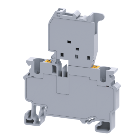 Клемма для предохранителей с индикатором push-in OptiClip CPF-4-HESILA-240V-(5x20)-10A-(0,2-4)-серый