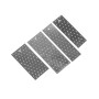 Пластина соединительная 40х200x2, оцинкованная - накл.