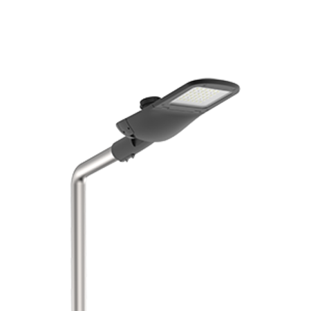 Светильник светодиодный консольный уличный Tornado Parking 60 Вт 2700К 1..10V NEMA RAL9005 черный муар
