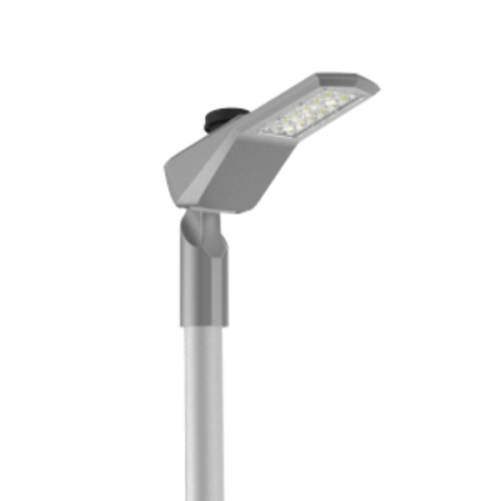 Светильник светодиодный консольный уличный Levante Parking 60 Вт d 48мм 3000К 1..10V NEMA RAL7045 серый муар