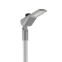 Светильник светодиодный консольный уличный Levante Parking 60 Вт d 48мм 3000К 1..10V NEMA RAL7045 серый муар