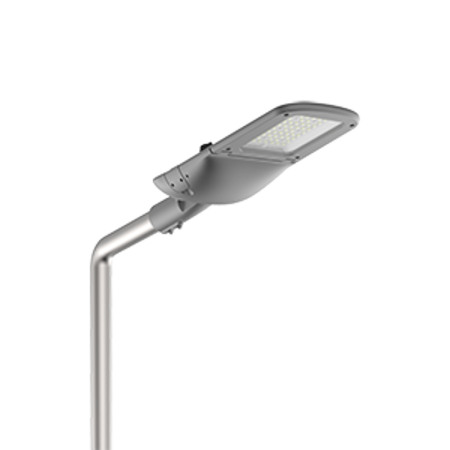 Светильник светодиодный консольный уличный Tornado Plaza 80 Вт 5000К RAL7045 серый муар DALI ZHAGA