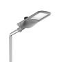 Светильник светодиодный консольный уличный Tornado Road 120Вт 2700 K 1..10V NEMA RAL7045 серый муар