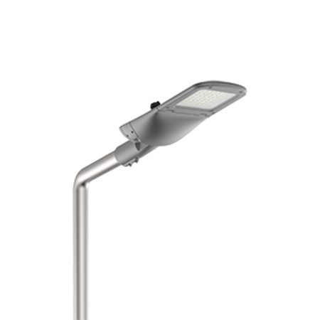 Светильник светодиодный консольный уличный Tornado Plaza 50 Вт 4000К RAL7045 серый муар DALI ZHAGA