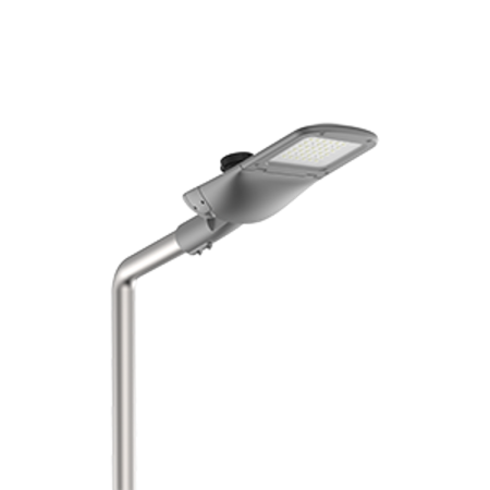 Светильник светодиодный консольный уличный Tornado Parking 50Вт 4000K 1..10V NEMA RAL7045 серый муар