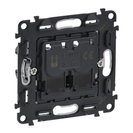 Valena Мех IN'MATIC Розетка 2-ая комп, RJ45, кат.6А UTP