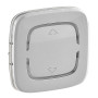 Valena ALLURE Алюминий MyHome Накладка для мех. BUS/SCS с симв "Вверх-вниз", 2 мод
