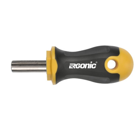 Отвертка под биты 1/4" Ergonic Stubby