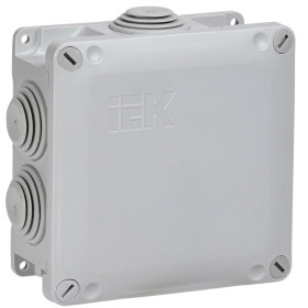 Коробка расп. КМ для о/п 110х110х50мм IP65 6 вв. (7035)