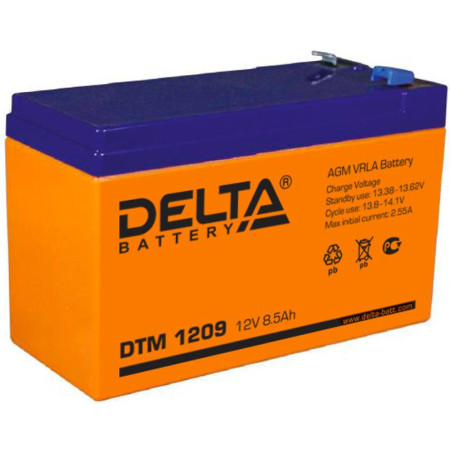 Акумуляторная батарея UPS серии DTM 1209 12В/9Ач