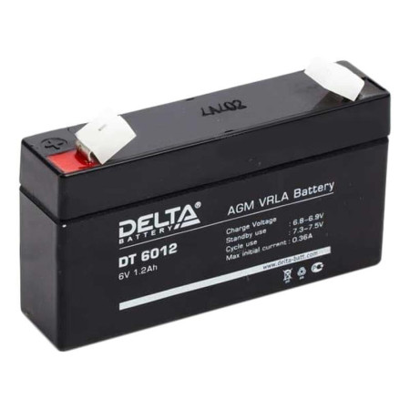 Аккумуляторная батарея ОПС серии DT 6012  6В/1,2Ач