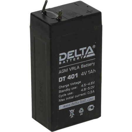 Аккумуляторная батарея ОПС серии DT 401  4В/1Ач