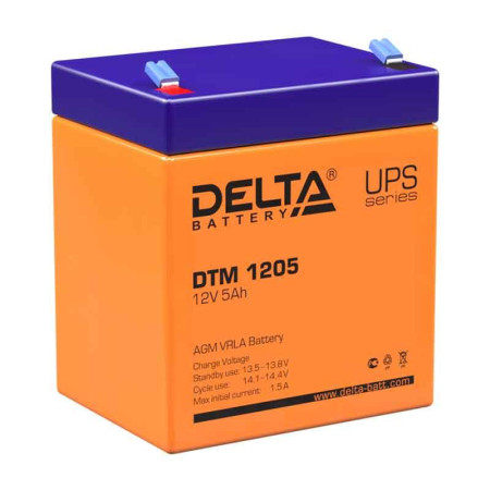 Акумуляторная батарея UPS серии DTM 1205 12В/5Ач