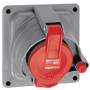 Встраиваемая розетка Hypra Prisinter - IP 44/55 - 3К+З - 32 А - пластик