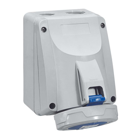 Розетка накладная - P17 Tempra Pro - IP 66/67 - 200/250 В~ - 16 A - 3К+З