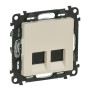 Valena LIFE DIY Сл.кость Розетка комп(RJ45) 2-ая 5 кат UTP