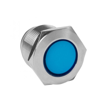 Лампа синяя сигнальная S-Pro67 19 мм 24В PROxima