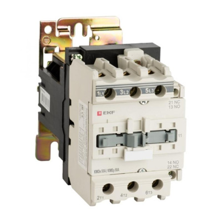 Контактор малогабаритный КМЭп 50А 110В DC 1NO 1NC EKF PROxima