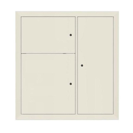 Щит этажный до 4 кв. без окон RAL9002 (1000х950х150)  PROxima
