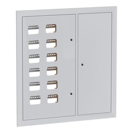 Щит этажный 12 кв. 2х-дверный (1000х950х150)  PROxima