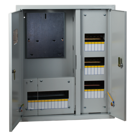 Щит учетно-распределительный встраиваемый ЩРУВ 3/48 2-х дверный (ВхШхГ) 620х660х165мм IP31 PROxima