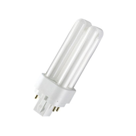 Лампа люминесцентная DULUX D/E 13W/840 G24Q-1 10X1  RU