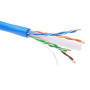 Информационный кабель неэкранированый U/UTP 4х2 CAT6, PVC, синий