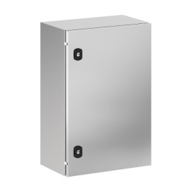 Корпус навесной STH с М/П из нержавеющей cтали AISI304 ВхШхГ 800x800x300 мм, с фланцем
