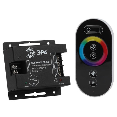 Контроллер для свет. ленты RGB controller-12/24V-216W/432W