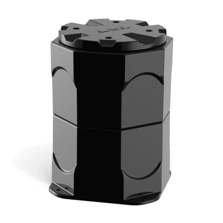 Пластиковый колодец КС Микро H540 (H540 мм, d378 мм, Dкр355 мм)