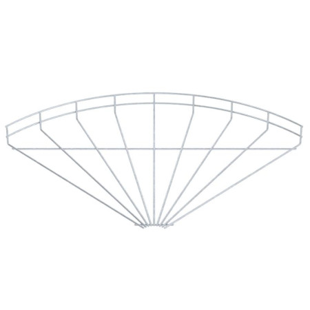 Угловая секция 90° 55x500 (GRB 90 550 FT)