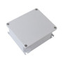 Коробка распределительная алюминиевая окрашенная,IP66, RAL9006, 154х129х58мм