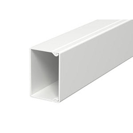 Мини-канал WDK с крышкой 30x45x2000 мм (высота борта 30 мм, крышка 45 мм) ПВХ светло-серый RAL 7035