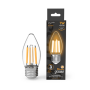 Лампа светодиодная Filament Свеча 7W 550lm 2700К Е27 LED 1/10/50