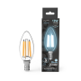 Лампа светодиодная Filament Свеча 13W 1150lm 4100К Е14 LED 1/10/50