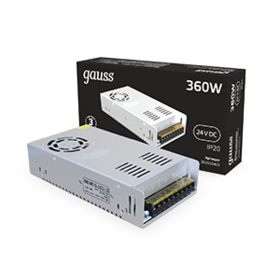 Блок питания 360W 24V IP20 1/36